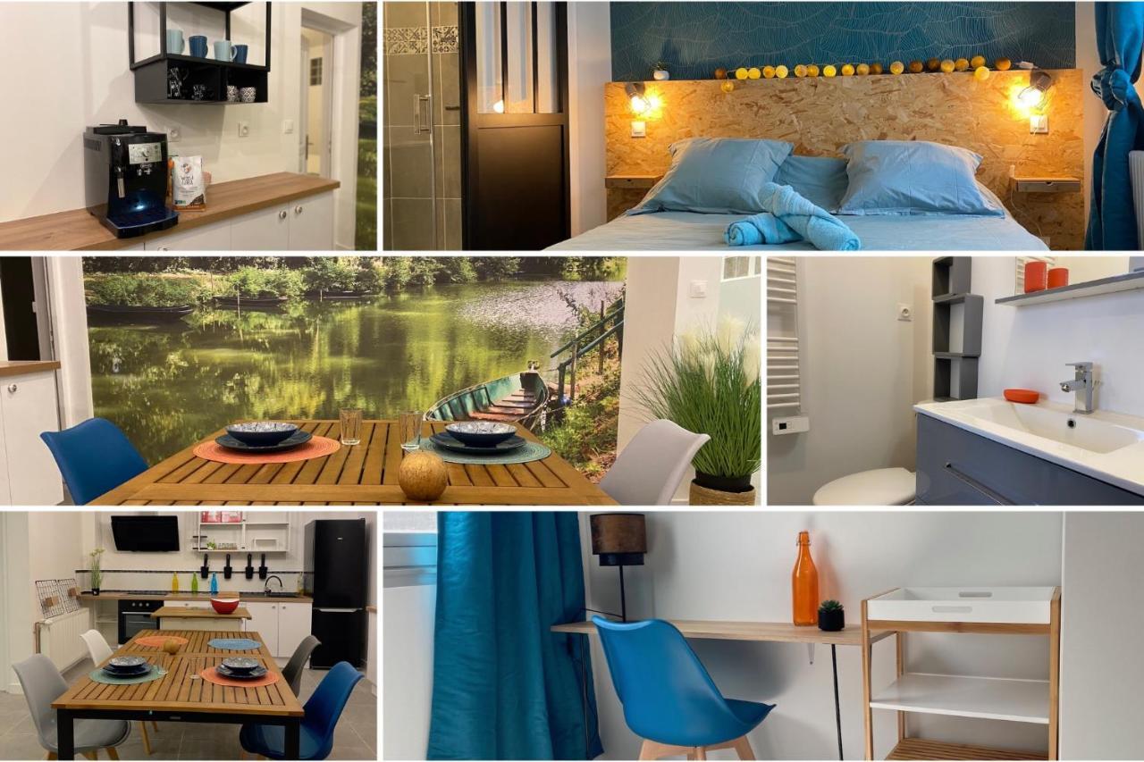 La Maison D'Angelique - Colocation Hoteliere A 150M Gare Tgv- Grande Cuisine Equipee & Salon - Fibre - Netflix Ніор Екстер'єр фото