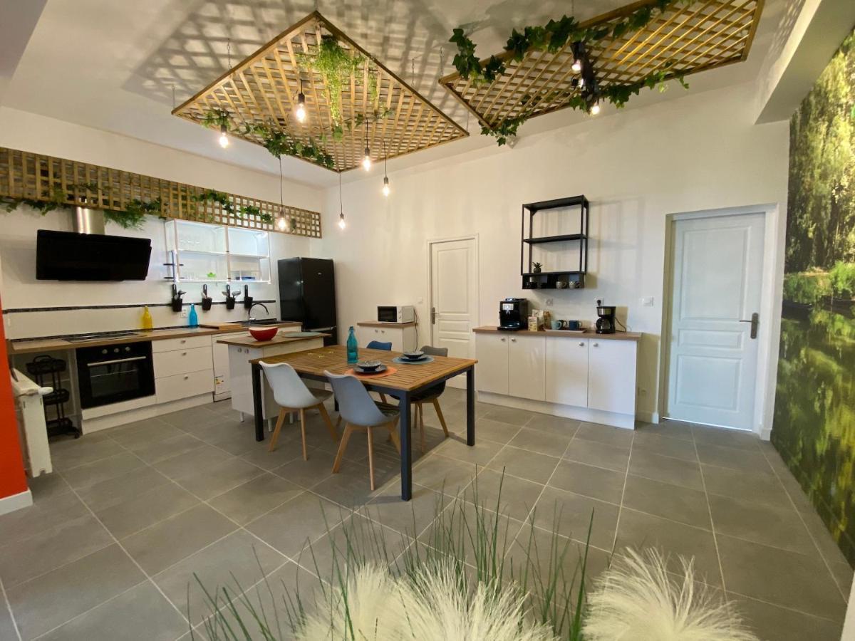 La Maison D'Angelique - Colocation Hoteliere A 150M Gare Tgv- Grande Cuisine Equipee & Salon - Fibre - Netflix Ніор Екстер'єр фото